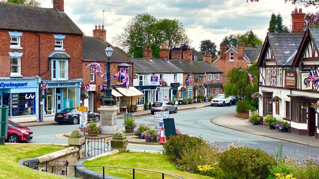 Above: A village high street. (Image courtesy of FSB).