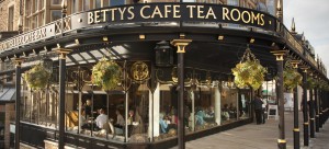 Above: Harrogate’s Bettys Café and Tea Rooms.