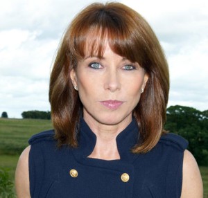 Above: Sky TV presenter Kay Burley.