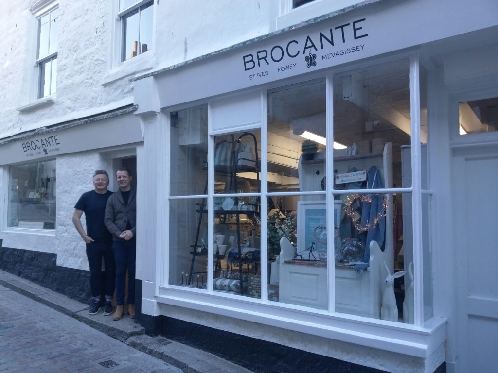 Above: Brocante, St Ives.