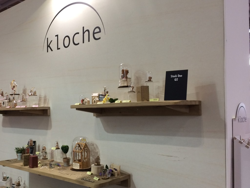 Above: Kloche is being unveiled to new international markets at Ambiente.