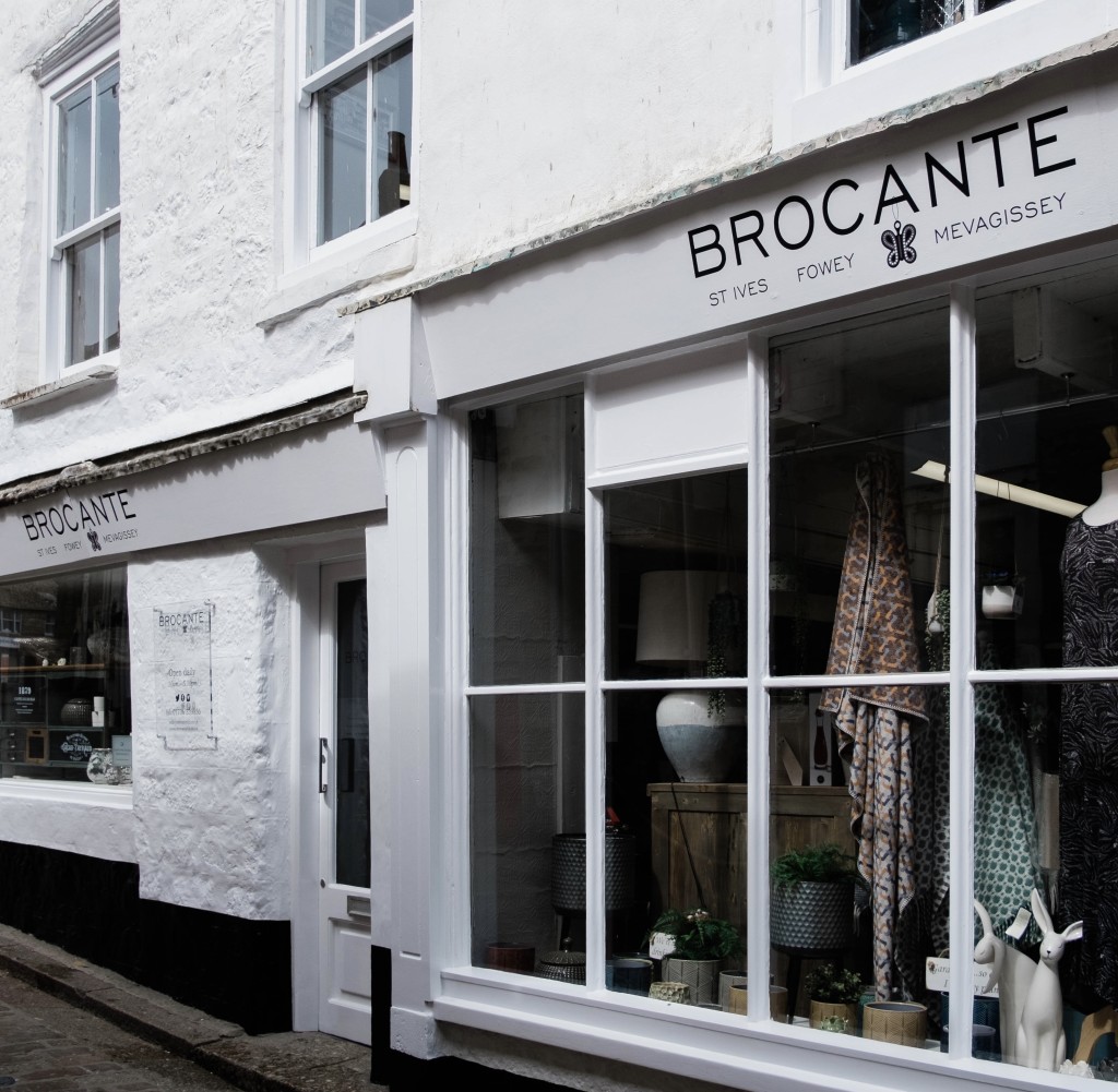 Above: Brocante, St Ives.