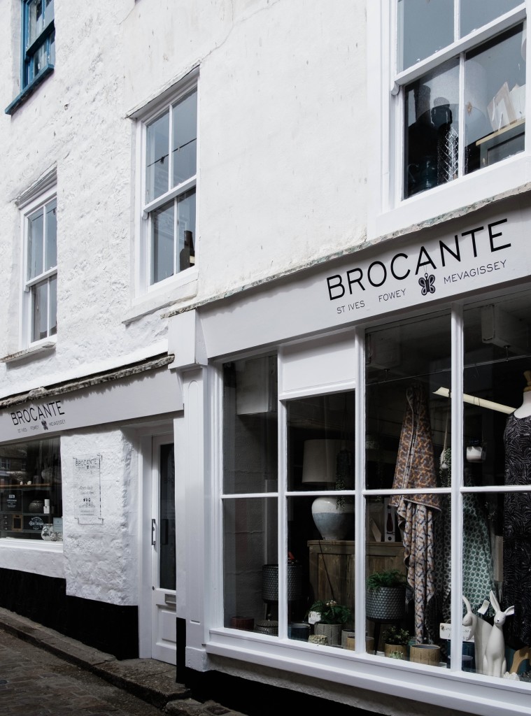 Above: Brocante’s St. Ives store opened in 2018.