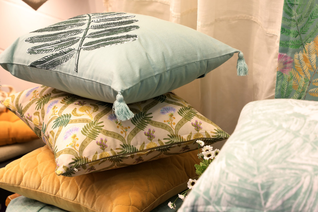 Above: Homewares, such as cushions, will be among the products showcased.