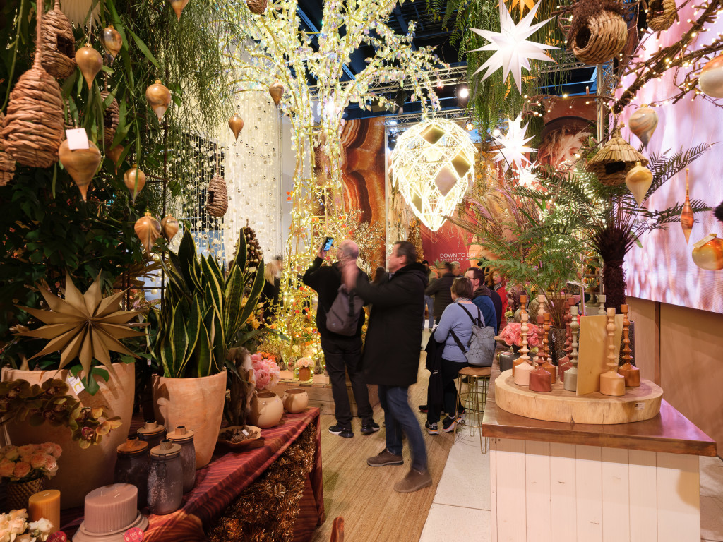 Above: Visitors at last year’s Christmasworld.