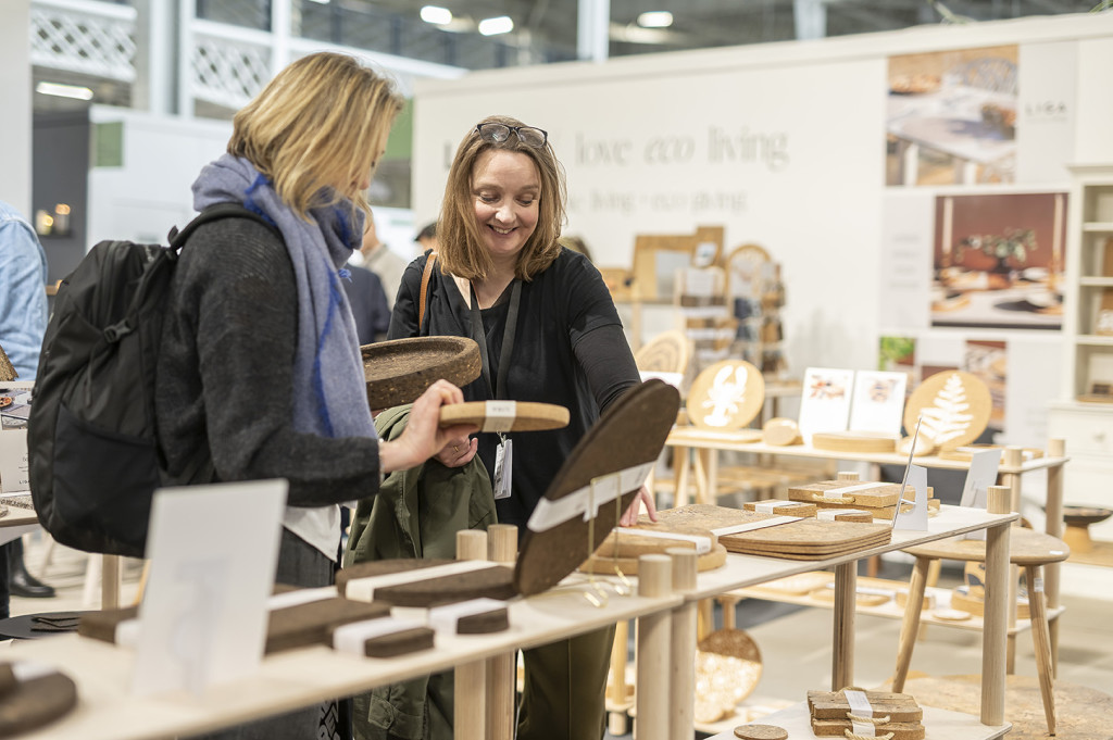 Above: Among the exhibitors browsing the stands at September’s Top Drawer.