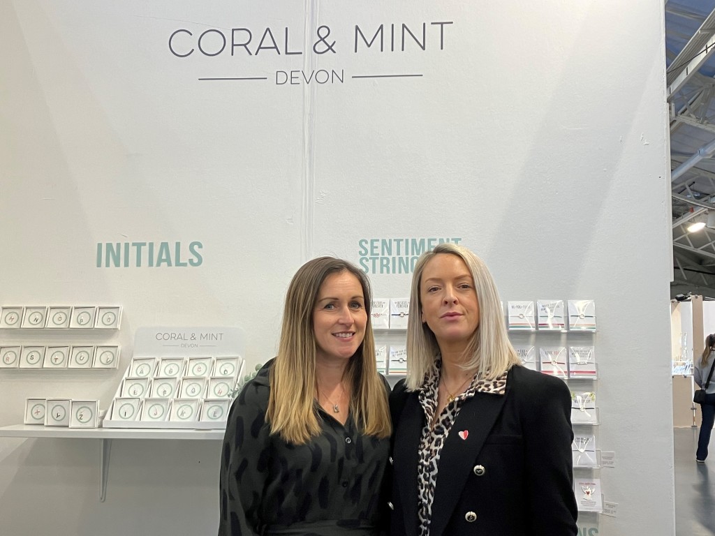 Above: Coral & Mint’s founder Kate Banks and designer Katie Freely.