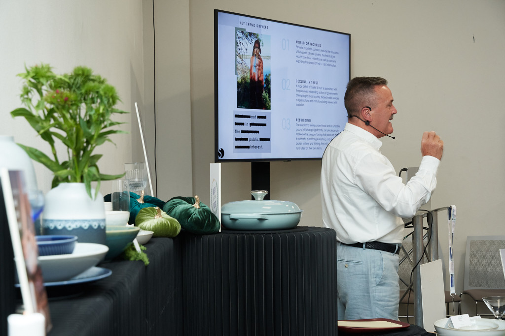 Above: Scarlet Opus’ Phil Ponds delivered a trend seminar at last year’s Exclusively show.