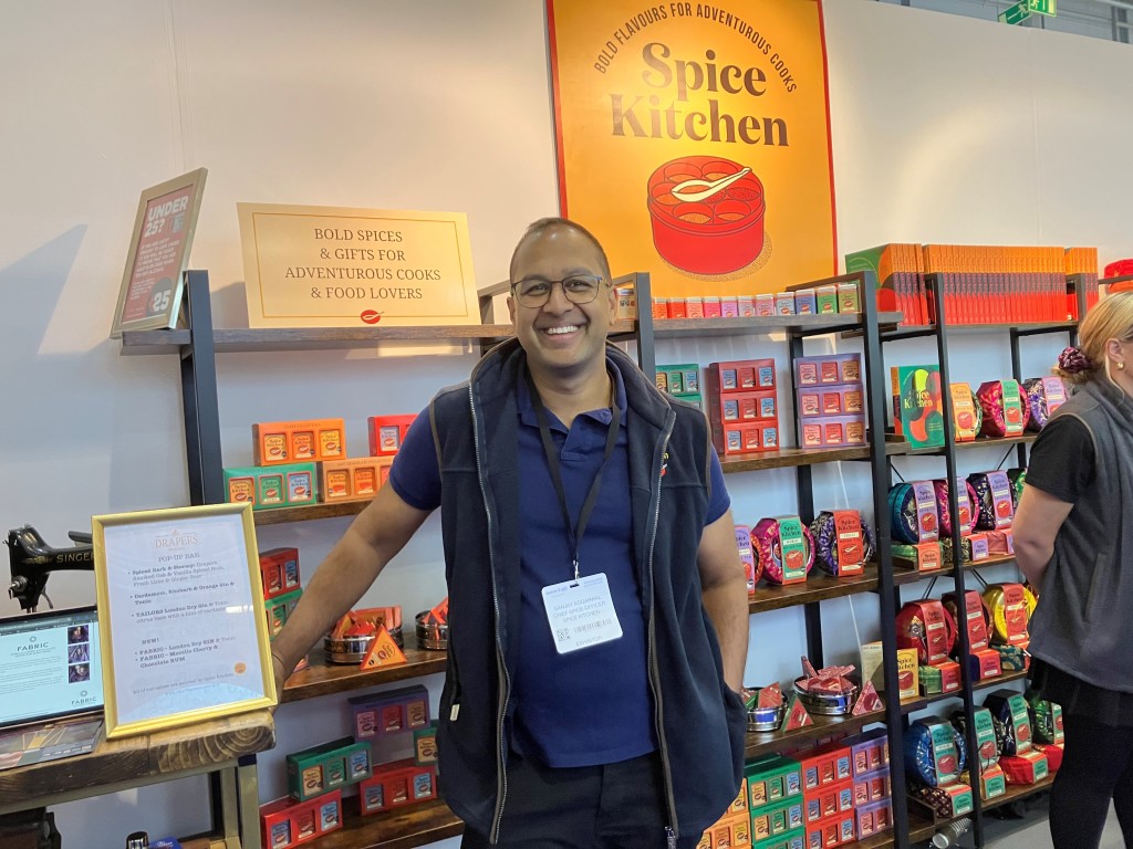 Above: Spice Kitchen’s managing director Sanjay Aggarwal.