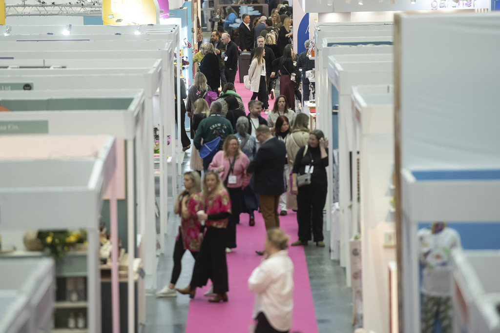 Above: Busy aisles at a previous Top Drawer