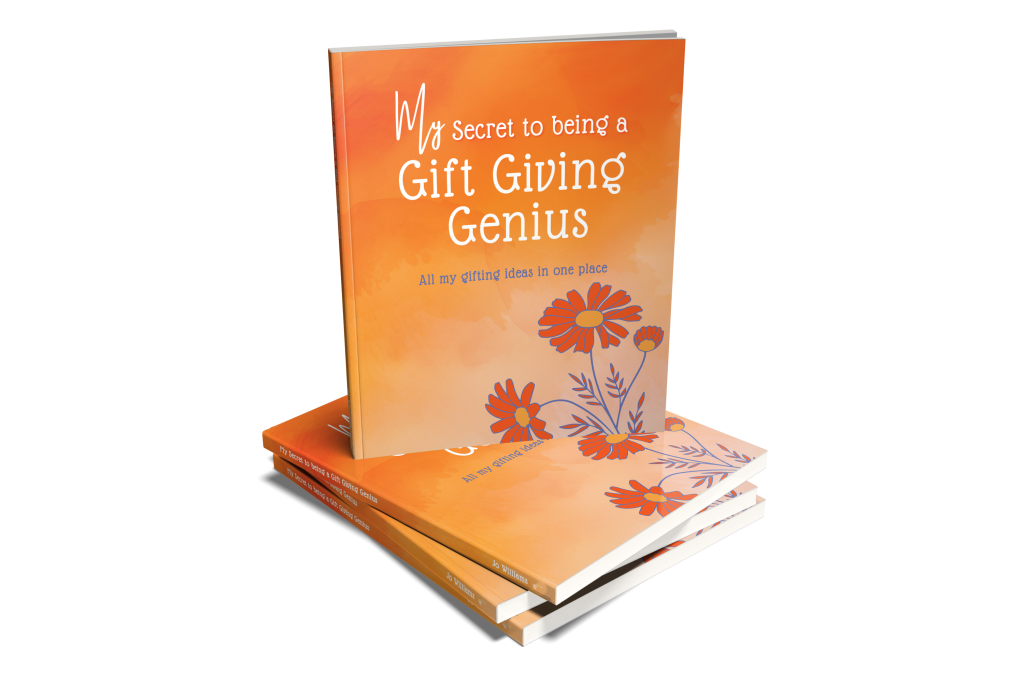 Above: ‘Gift Giving Genius’ has been written and published by Jo Williams, owner of gift shop Joco in Nuneaton.