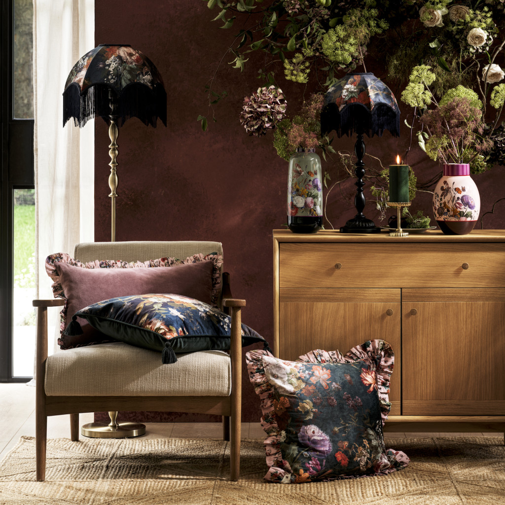 Above: Part of the M&S home and gifting collection inspired by iconic paintings in The National Gallery.