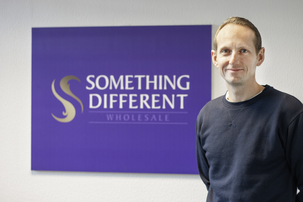 Above: Anthony David, commercial director, Something Different Wholesale