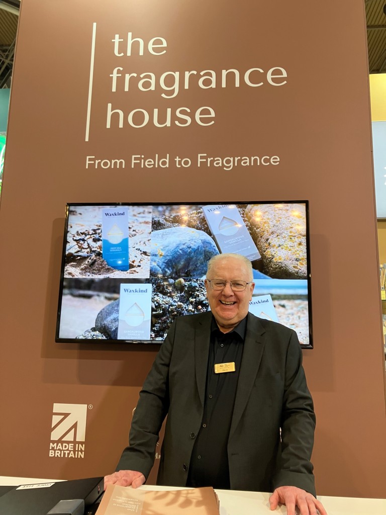 Above: David Brown, ceo of The Fragrance House.